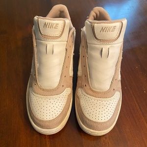 NIKE AIR FORCE ONE AF1 LOW CLASSIC LINEN CANVAS TAN SAIL SIZE 9.5
